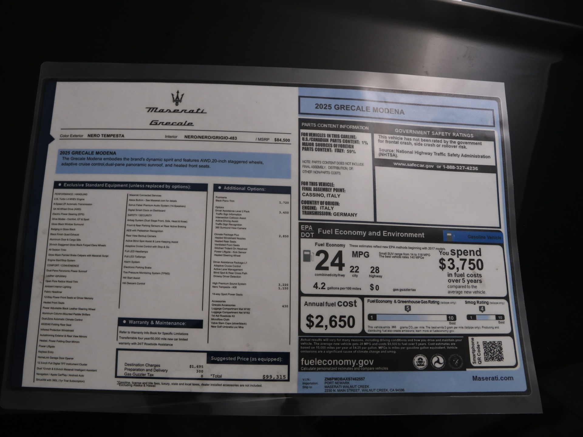 2025 Maserati Grecale Modena photo 27